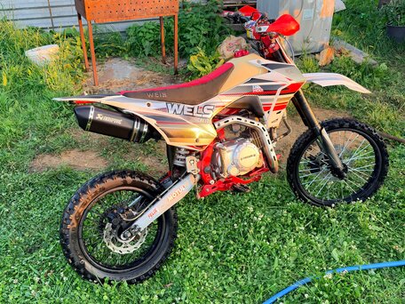 2019 Wels CRF 140, красный, 39999 рублей, вид 2