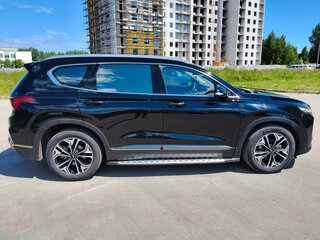 2020 Hyundai Santa Fe IV, чёрный, 3500000 рублей, вид 3