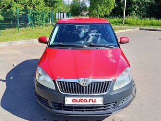 2013 Skoda Fabia II Рестайлинг, красный, 349000 рублей, вид 3