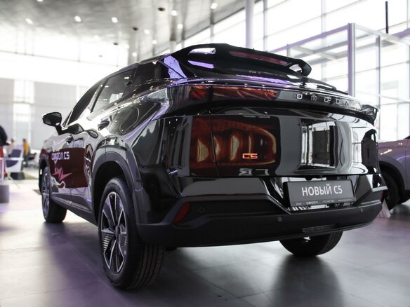 2026 Omoda C5 II, чёрный - вид 22