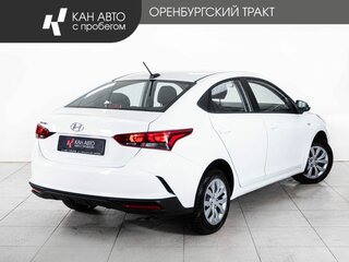 2021 Hyundai Solaris II Рестайлинг, белый, 1455000 рублей, вид 3