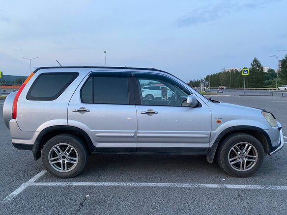 2002 Honda CR-V II, серебристый, 750000 рублей - вид 2