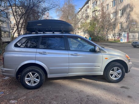 2007 SsangYong Kyron I Рестайлинг, серебристый, 450000 рублей, вид 2