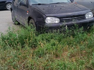 1998 Volkswagen Golf IV, чёрный, 200000 рублей, вид 4
