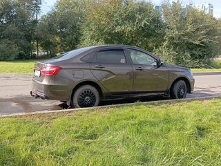 2017 Lada (ВАЗ) Vesta I, серый, 620000 рублей, вид 3