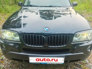 2008 BMW X3 25i I (E83) Рестайлинг, чёрный, 1080000 рублей, вид 2