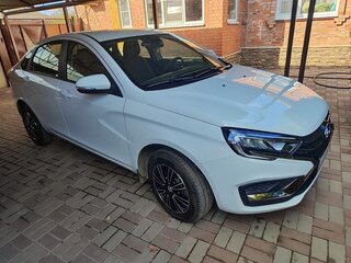 2023 Lada (ВАЗ) Vesta I Рестайлинг (NG), белый, 1430000 рублей, вид 4