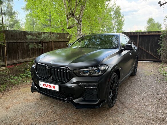 2021 BMW X6 M50d III (G06), серый, 7850000 рублей