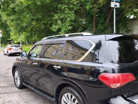 2015 Infiniti QX80 I Рестайлинг, чёрный, 2375000 рублей, вид 5