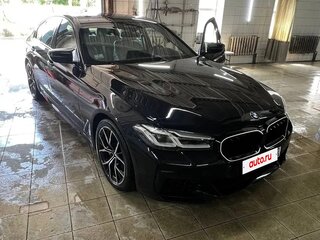 2022 BMW 5 серии 540i xDrive VII (G30/G31/G38) Рестайлинг, чёрный, 6600000 рублей, вид 1