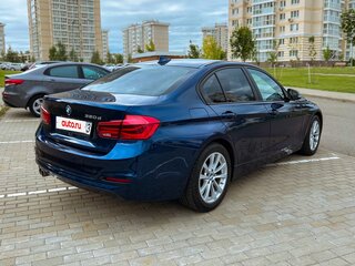 2017 BMW 3 серии 320d VI (F3x) Рестайлинг, синий, 2220000 рублей, вид 4
