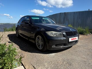 2008 BMW 3 серии 318i V (E90/E91/E92/E93), чёрный, 750000 рублей, вид 4