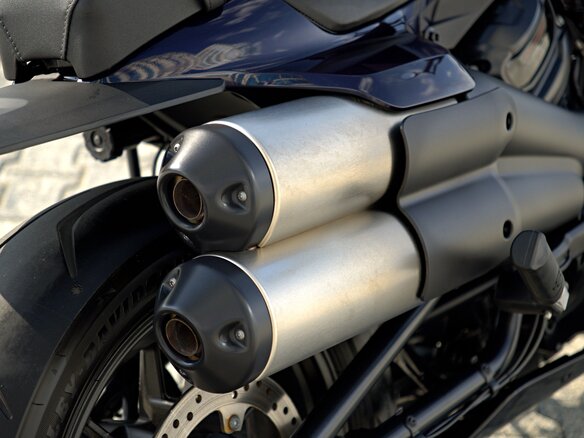 2025 Harley-Davidson Sportster S, синий - вид 21