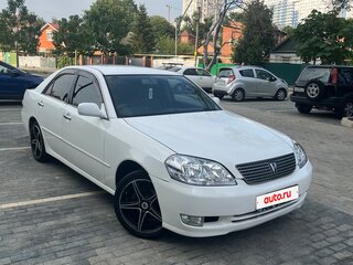 2001 Toyota Mark II IX (X110), белый, 630000 рублей, вид 4