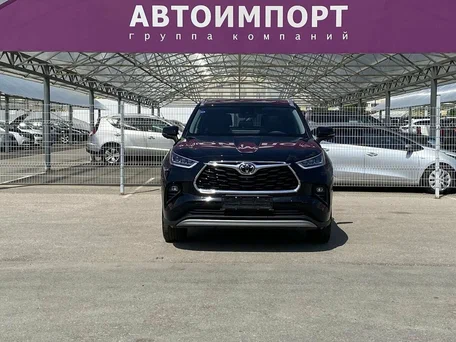 2026 Toyota Highlander IV (XU70), чёрный, 5990000 рублей, вид 2