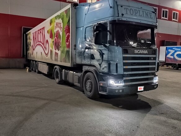 2001 Scania 4-Series, голубой, 1500000 рублей - вид 6