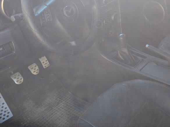 2007 Mazda 3 I (BK) Рестайлинг, чёрный - вид 12