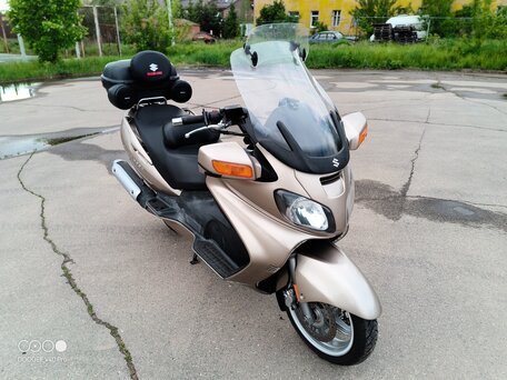 2002 Suzuki Burgman (SkyWave) 650, бежевый, 225000 рублей, вид 2