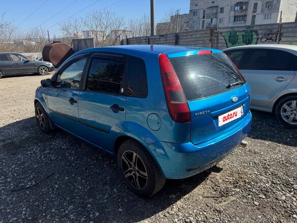 2005 Ford Fiesta Mk5, синий, 650000 рублей - вид 5