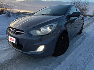 2012 Hyundai Solaris I, чёрный, 580000 рублей, вид 1