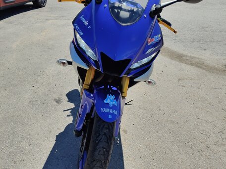 2019 Yamaha YZF-R3, синий, 469999 рублей, вид 3