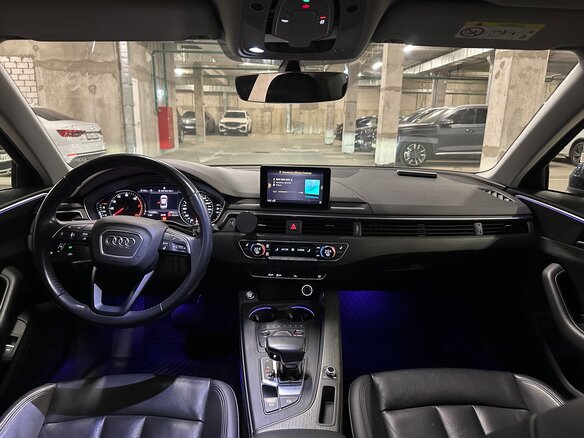 2018 Audi A4 V (B9), синий, 2200000 рублей - вид 11