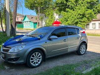 2007 Opel Astra H, серебристый, 410000 рублей, вид 4
