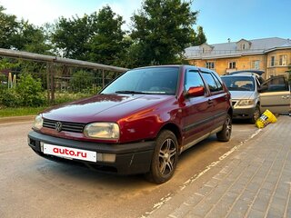 1997 Volkswagen Golf III, пурпурный, 150000 рублей, вид 1