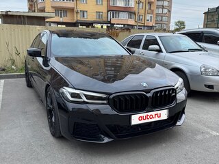 2021 BMW 5 серии 520i VII (G30/G31/G38) Рестайлинг, чёрный, 4540000 рублей, вид 5