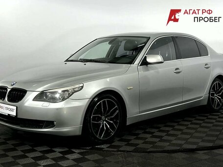2007 BMW 5 серии 525i V (E60/E61) Рестайлинг, серый, 1050000 рублей, вид 1