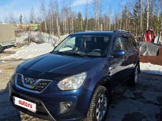 2013 Chery Tiggo (T11) I Рестайлинг (FL), синий, 450000 рублей, вид 3