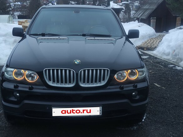 2006 BMW X5 4.8is I (E53) Рестайлинг, чёрный, 1799999 рублей - вид 5