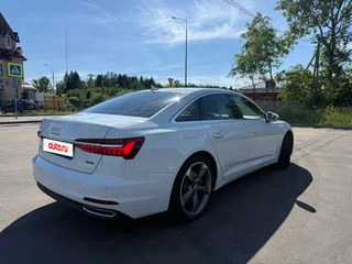 2020 Audi A6 45 TFSI V (C8), белый, 3300000 рублей, вид 4