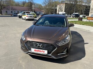2018 Hyundai Sonata VII (LF) Рестайлинг, коричневый, 1850000 рублей, вид 1
