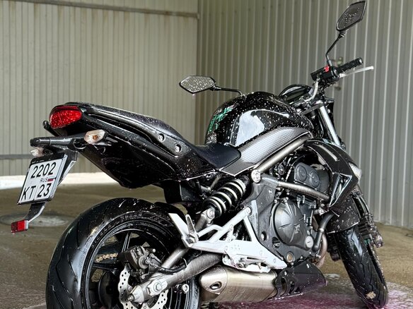 2012 Kawasaki ER-4N, чёрный, 410000 рублей