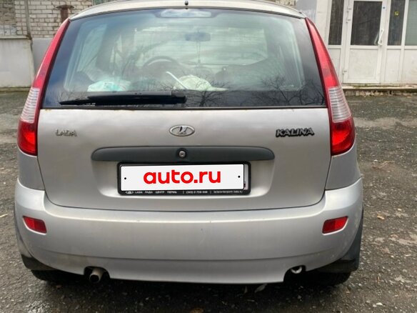 2008 Lada (ВАЗ) Kalina I, серебристый, 123000 рублей - вид 3