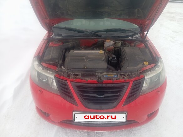 2008 Saab 9-3 II Рестайлинг, красный, 859000 рублей - вид 8