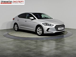 2017 Hyundai Elantra VI (AD), серебристый, 1347000 рублей, вид 3
