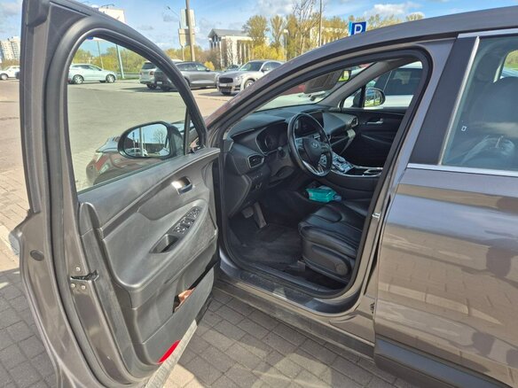 2020 Hyundai Santa Fe IV Рестайлинг, серебристый, 2350000 рублей - вид 6