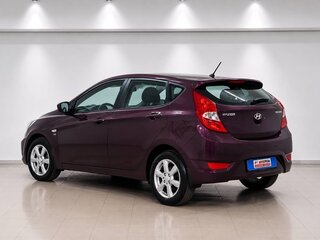 2011 Hyundai Solaris I, фиолетовый, 599000 рублей, вид 4