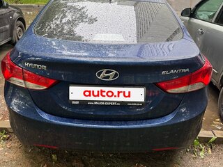 2012 Hyundai Elantra V (MD), синий, 820000 рублей, вид 3