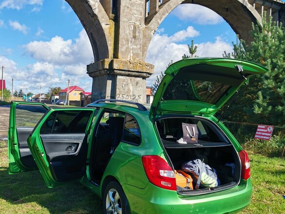 2011 Skoda Fabia II Рестайлинг, зелёный, 950000 рублей - вид 10