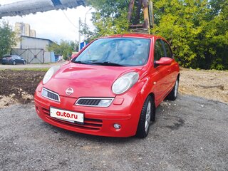 2008 Nissan Micra III (K12), красный, 540000 рублей, вид 1