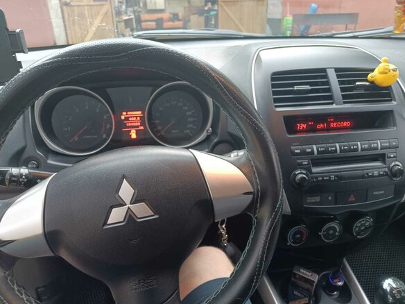 2012 Mitsubishi ASX I, чёрный - вид 7