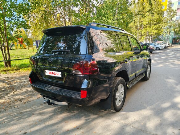 2013 Toyota Land Cruiser 200 Series Рестайлинг 1, чёрный, 3900000 рублей - вид 7