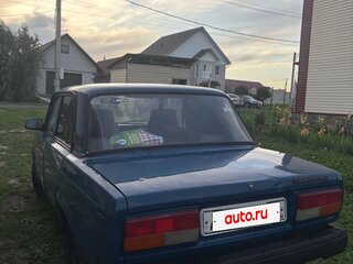 2004 Lada (ВАЗ) 2107, синий, 75000 рублей, вид 2