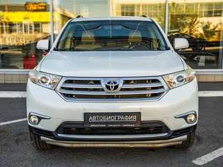 2012 Toyota Highlander II (XU40) Рестайлинг, белый, 1758000 рублей, вид 2
