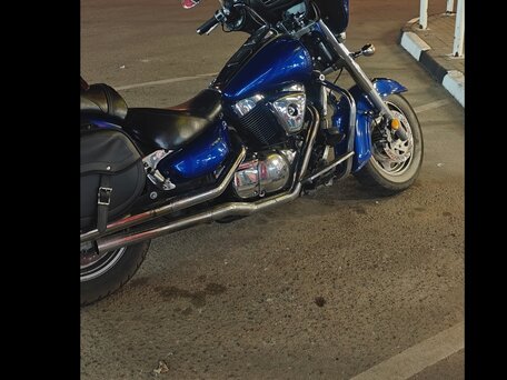 2002 Suzuki Intruder VL 1500 LC, синий, 520000 рублей, вид 4