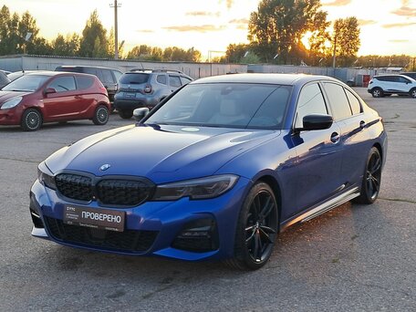 2019 BMW 3 серии 320d xDrive VII (G2x), синий, 4260000 рублей, вид 1