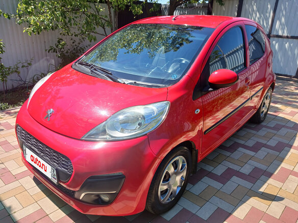 2012 Peugeot 107 I Рестайлинг 2, красный, 580000 рублей - вид 11